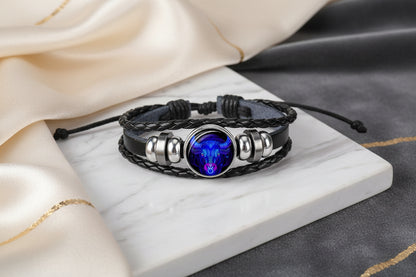 Astro Charm Braided Bracelet Unisex