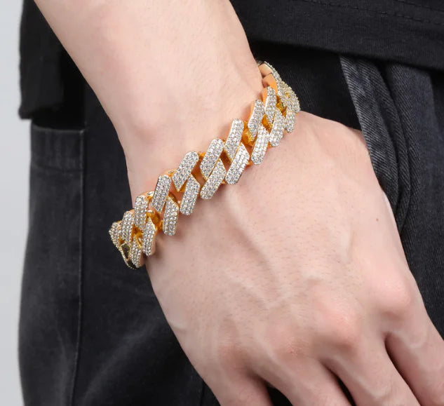 Men's Luxury Gold Cuban Link Bracelet