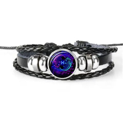 Astro Charm Braided Bracelet Unisex