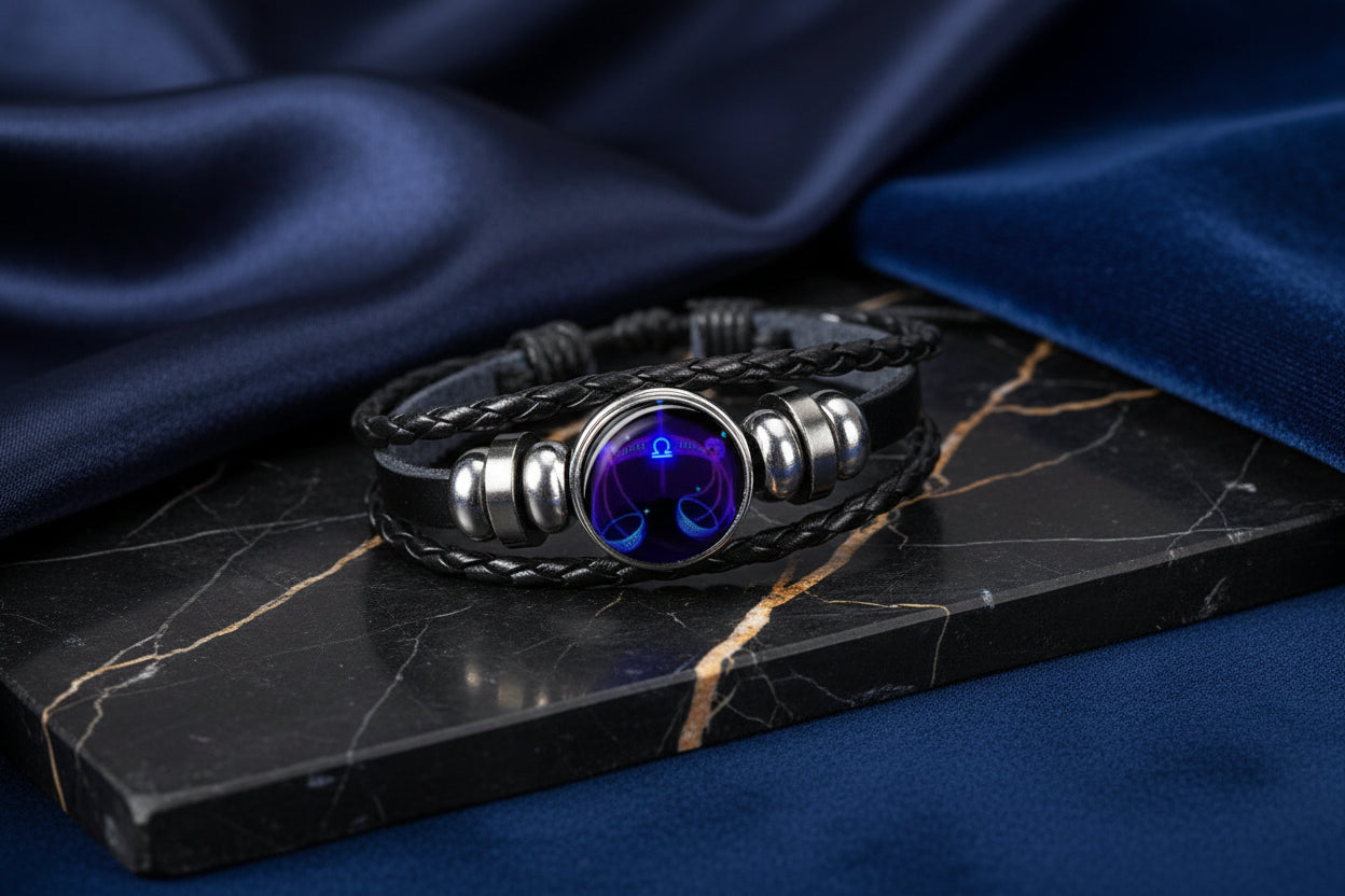 Astro Charm Braided Bracelet Unisex