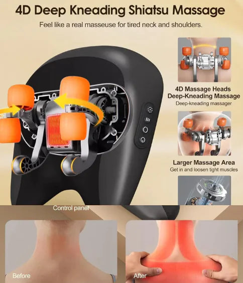 FlexiShiatsu Massage Cushion
