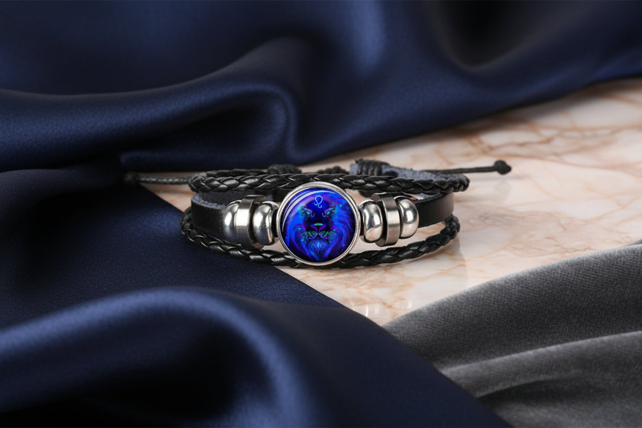 Astro Charm Braided Bracelet Unisex