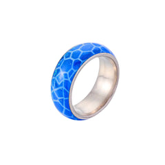 Radiant Steel Glow Ring