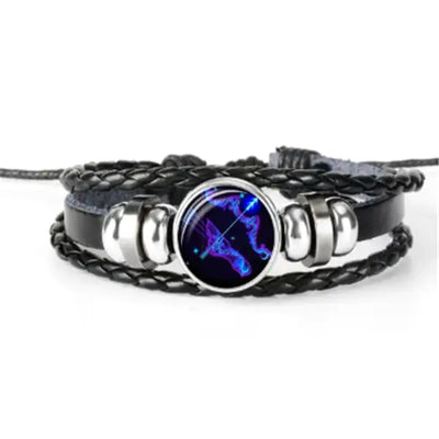 Astro Charm Braided Bracelet Unisex