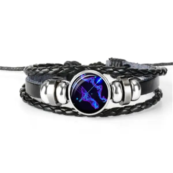 Astro Charm Braided Bracelet Unisex
