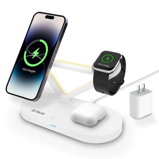 MAGNIPOWER 5-in-1 Multi-Device Charging Hub with Night Light