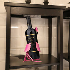Flamingo Iron Wine Holder - Elegant Home Decor