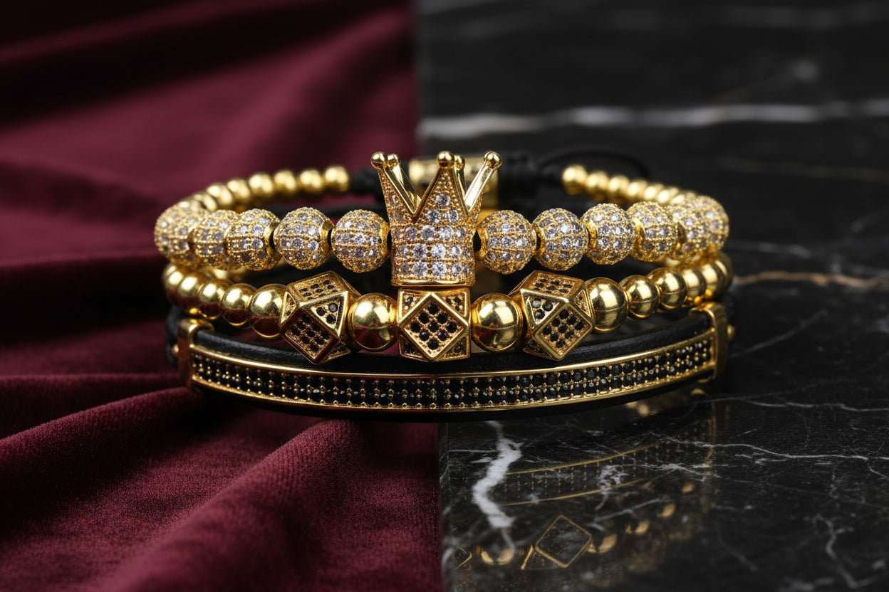 Regal Triangle Bracelet