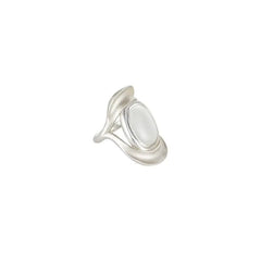 Silver Opal Elegance Ring