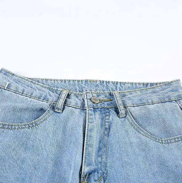 Ladies' High-Rise Flared Denim Jeans