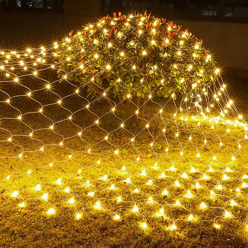 LED All-Weather Net Lights for Festive Decor