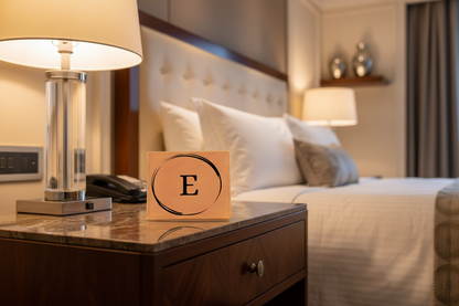 Personalized Initials Leather Wallet – Custom Gift for Men