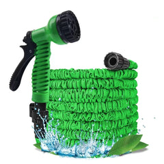 Heavy-Duty Expandable Garden Hose with Nozzle – 25FT to 100FT