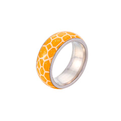 Radiant Steel Glow Ring