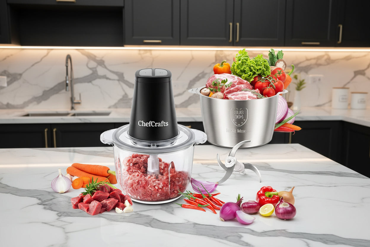 ChefCrafts Dual Bowl Food Processor