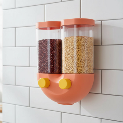 Kitchen Wall-Mounted Grain Keeper