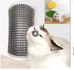 Corner Cat Scratch & Massage Station