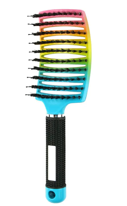 CurlyStyle Brush Comb - Colorful Multifunction Tool