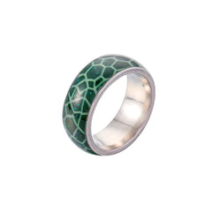 Radiant Steel Glow Ring