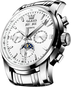 OLEVS Luxe Auto-Wind Men's Moon Phase Watch