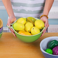 Dual-Layer Veggie Rinse Basket