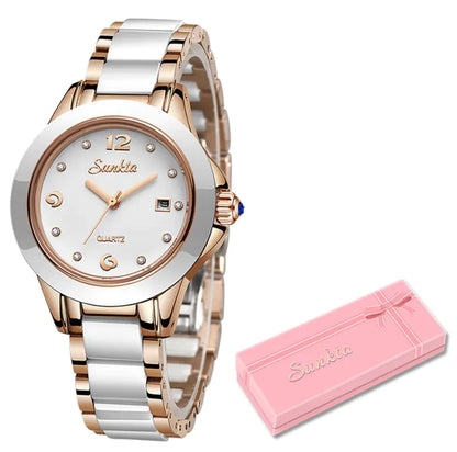Chic Rose Gold Women's Watch