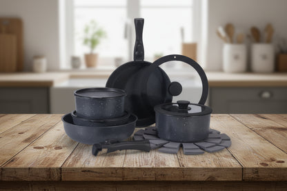 15-Piece StoneTouch Non-Stick Cookware